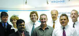 From left to right: Jan and Karen Jordaan, KR Technologies; Devan Govender and Steven Greensmith, Siyabonga; John Boxley, Alfred Ross, Exact; Ernie Arnold and Steve Smith, Exact